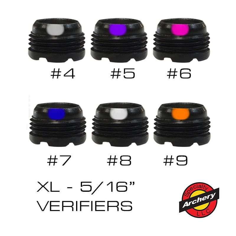 Speciality Archery XL Peep Verifiers (5/16")