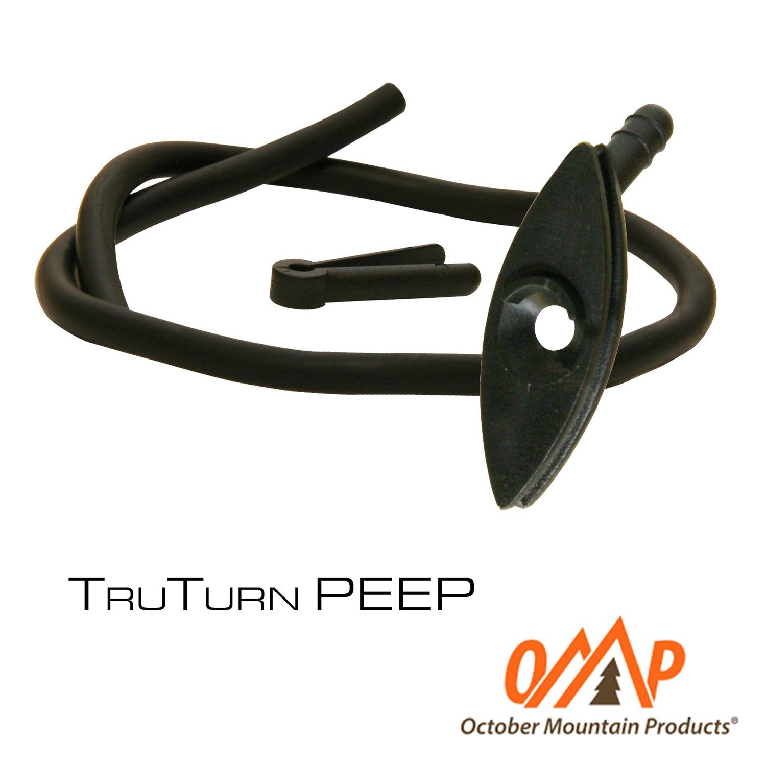 OMP TruTurn Peep (with Tubing), Size: 1/4"