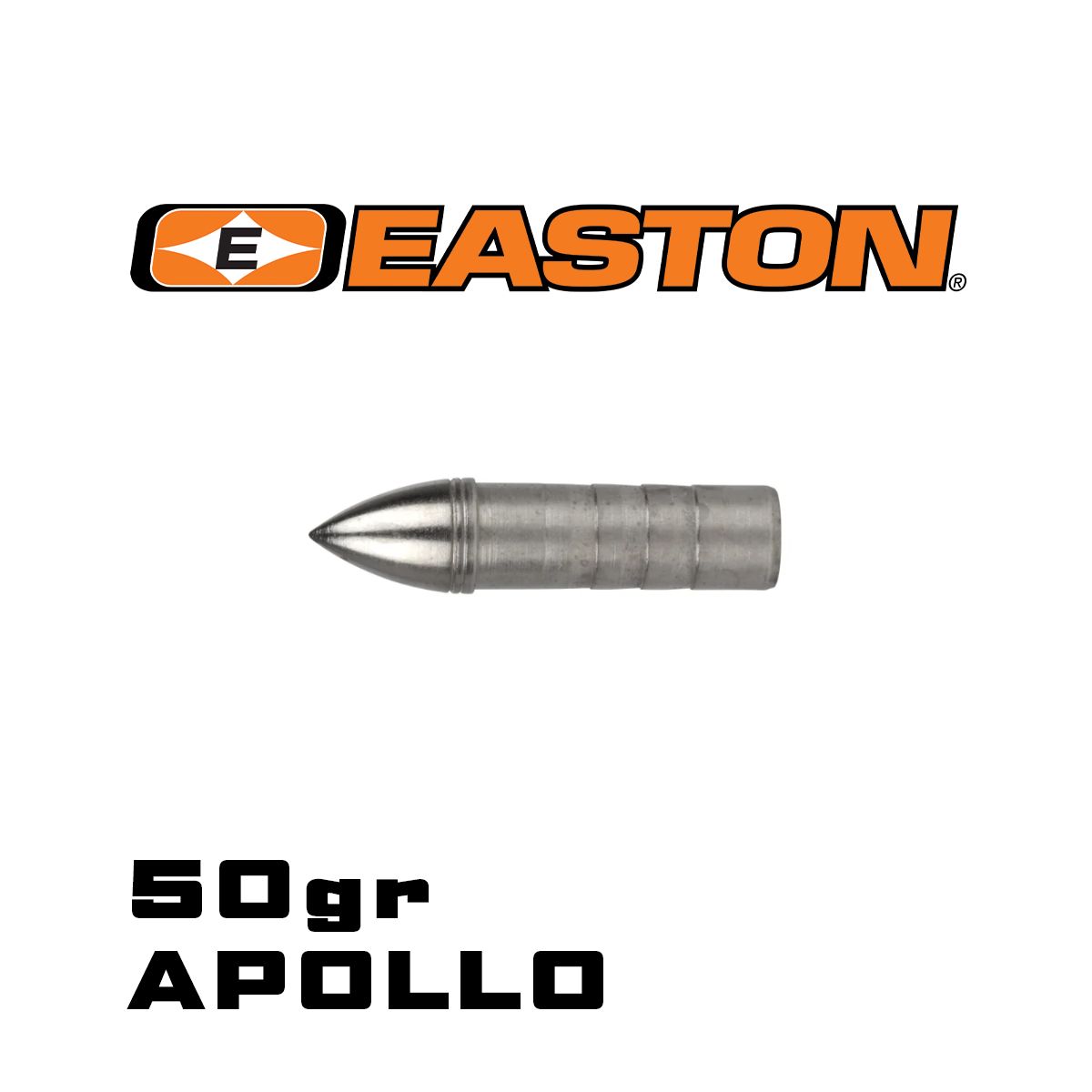 Easton Apollo Glue In Field Points, Weight: 50gr