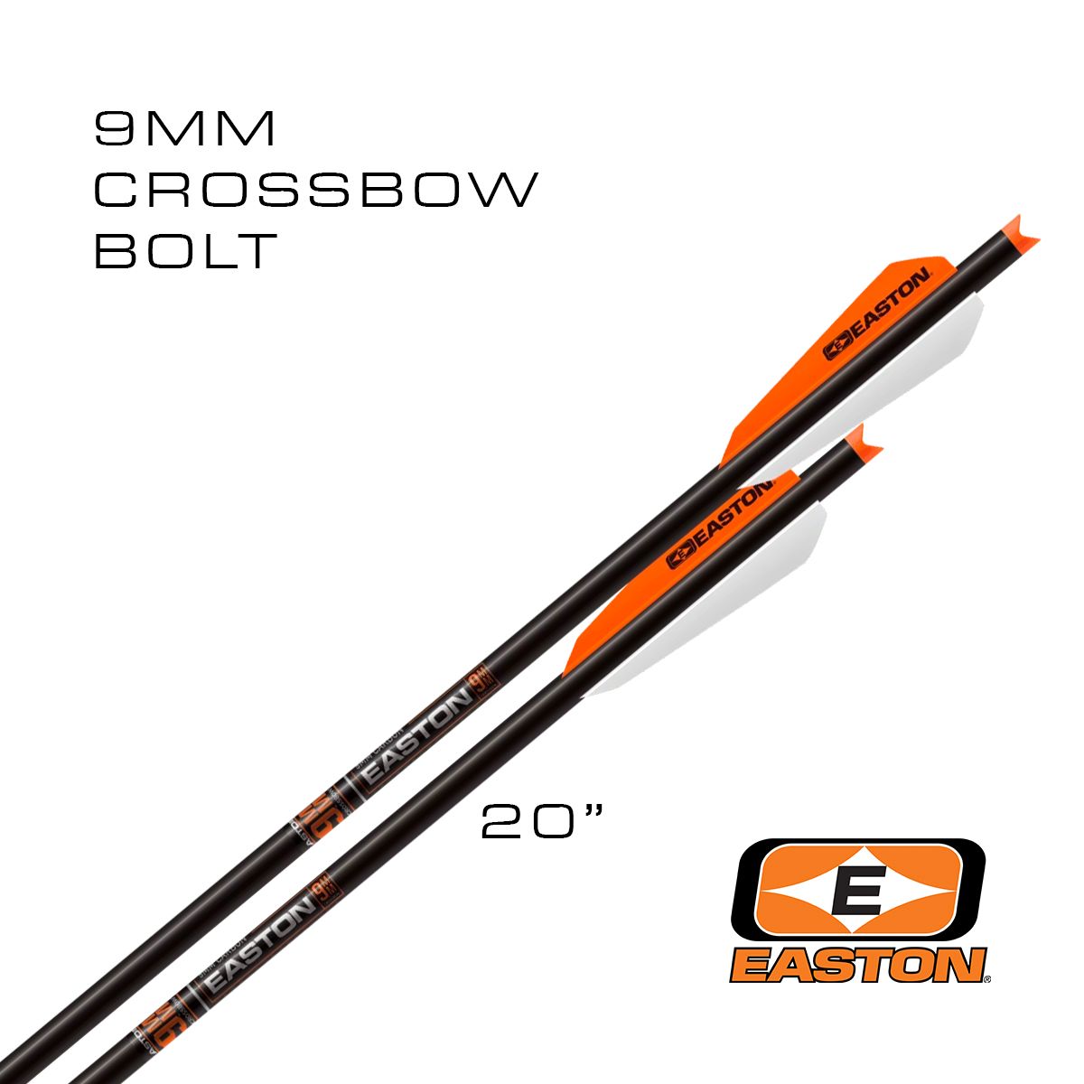 Easton 9mm Crossbow Bolt, Length: 20"