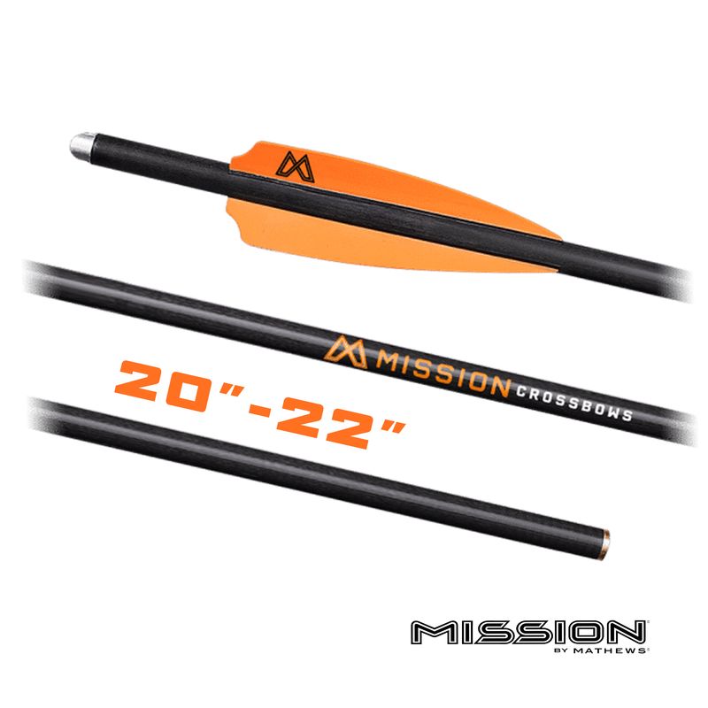 Mission Crossbow Bolts 20"-22"