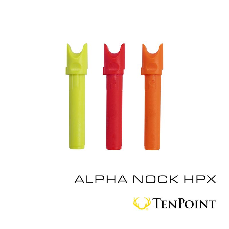 TenPoint Nock Alpha Nock HPX (Orange, 12 pce)