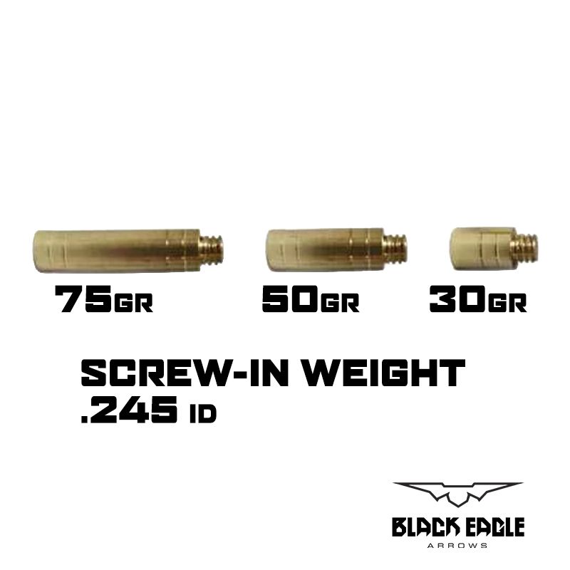 Black Eagle .245 Brass Screw-In Weights