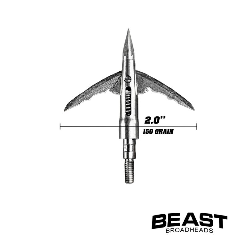 Beast Broadheads (Stainless Steel)