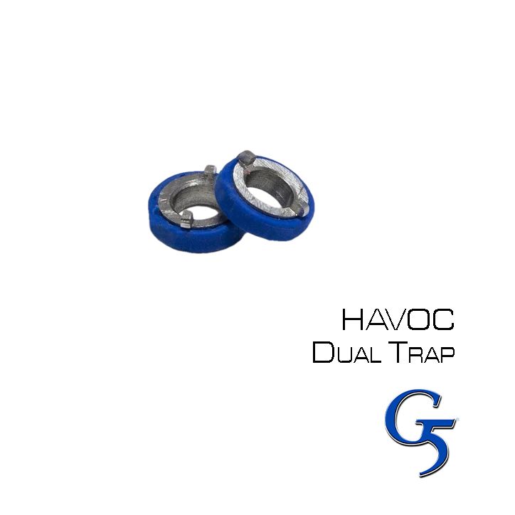 G5 Havoc Broadhead Dual Trap S-Collar Replacement Collars (Kit)