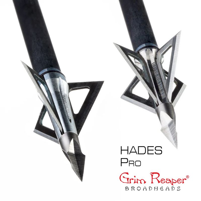 Grim Reaper Hades Pro Fixed Blade Broadheads