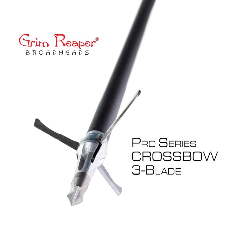 Grim Reaper Pro Series Crossbow 3-Blade Broadhead