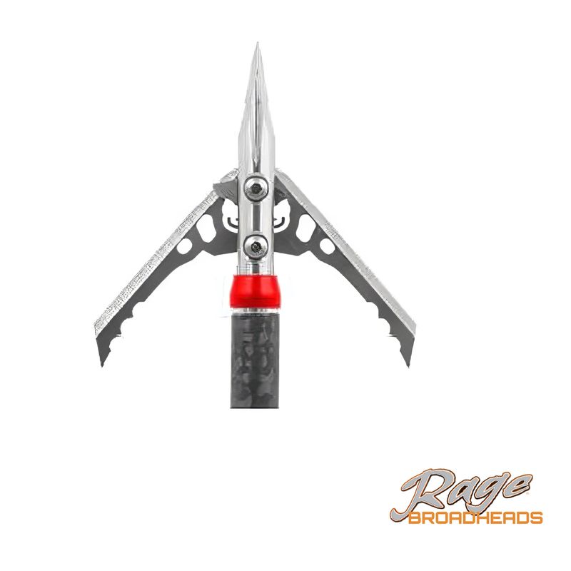 Rage Trypan Crossbow Broadhead No-Collar (2-Pack)