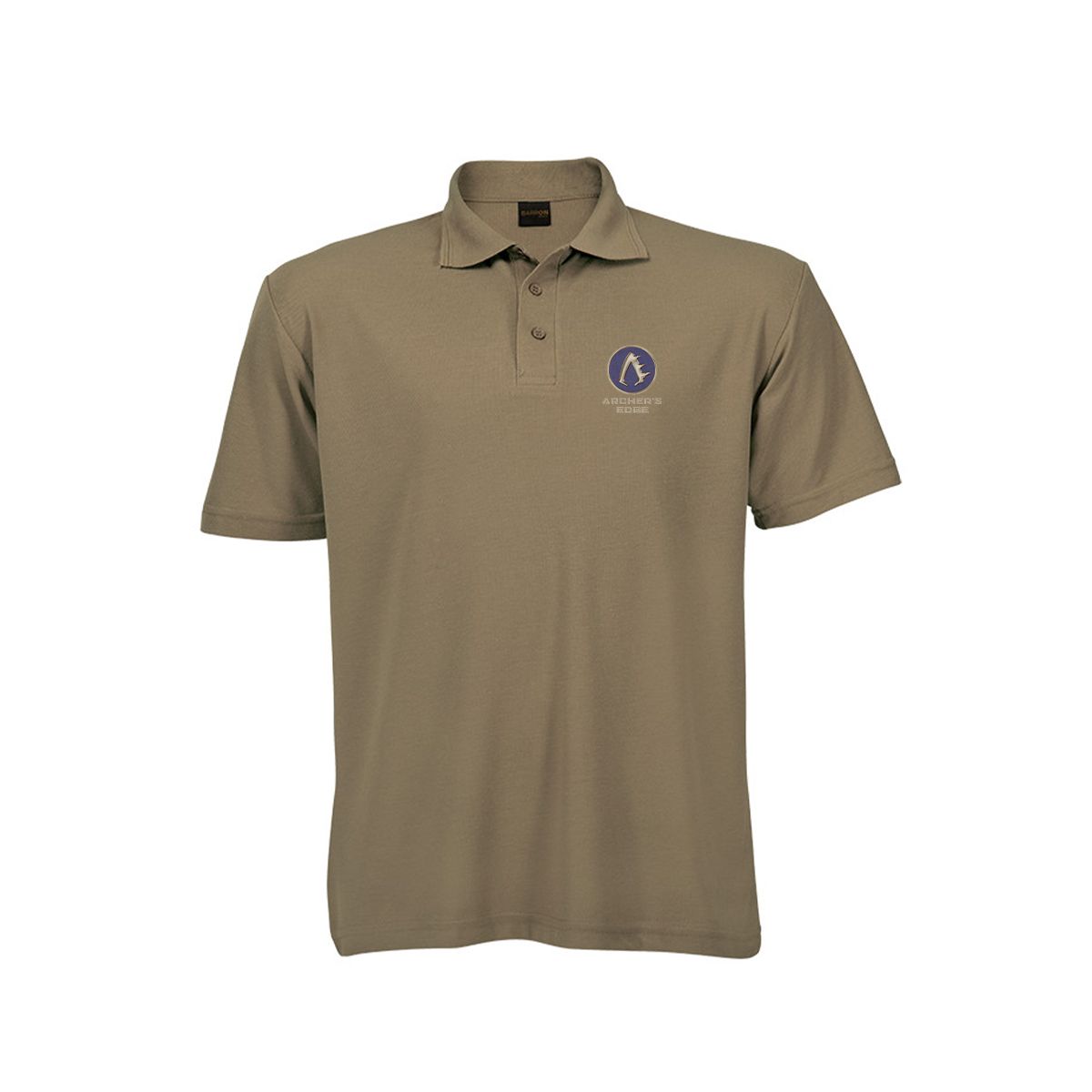 Clothing AE Club Golf Shirt, Colour: Khaki, Size: Small