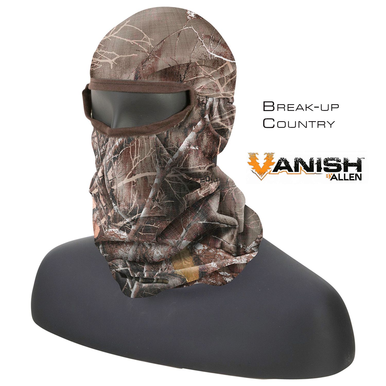 Vanish Full Head Net Face Mask, Colour: Break-Up Country