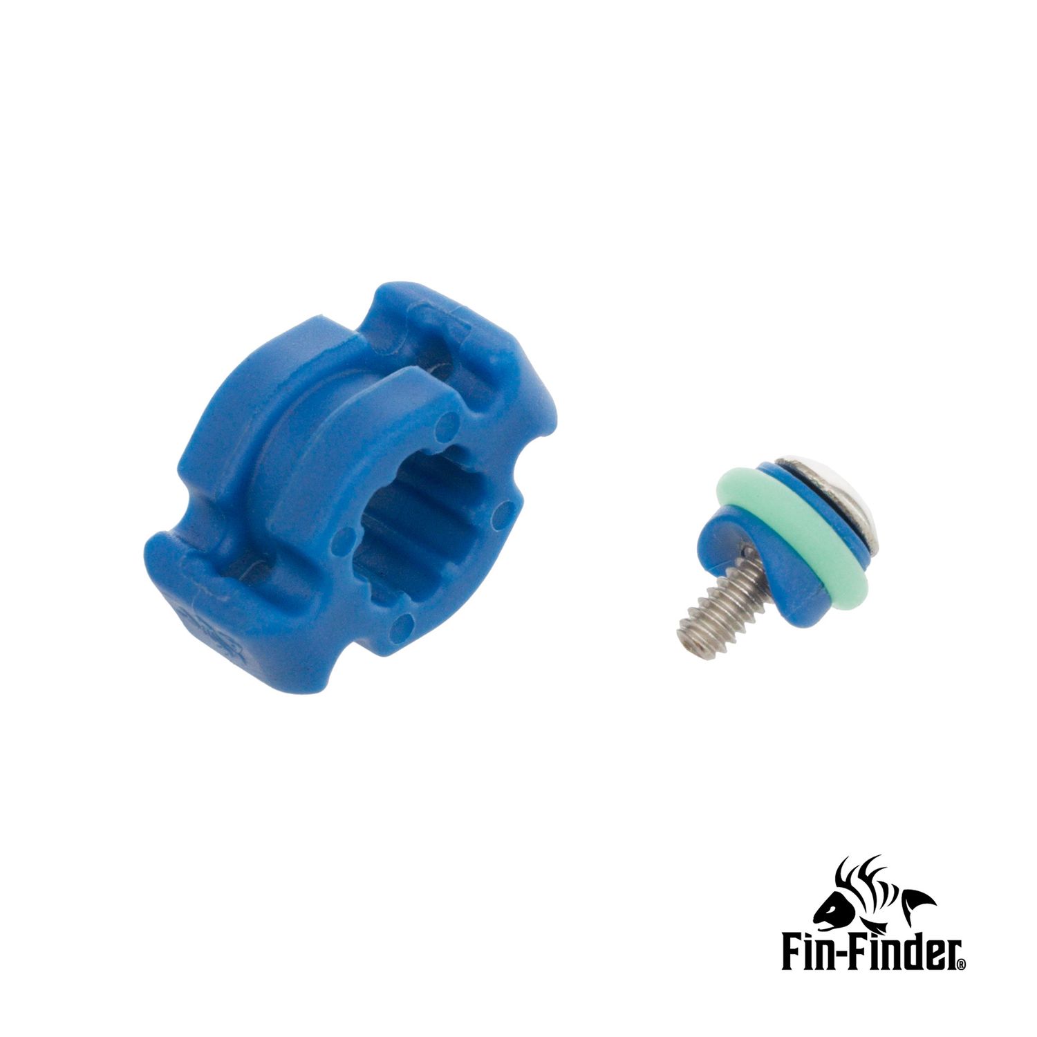 Fin-Finder Bowfish Safety Slide (5-pack, Blue)