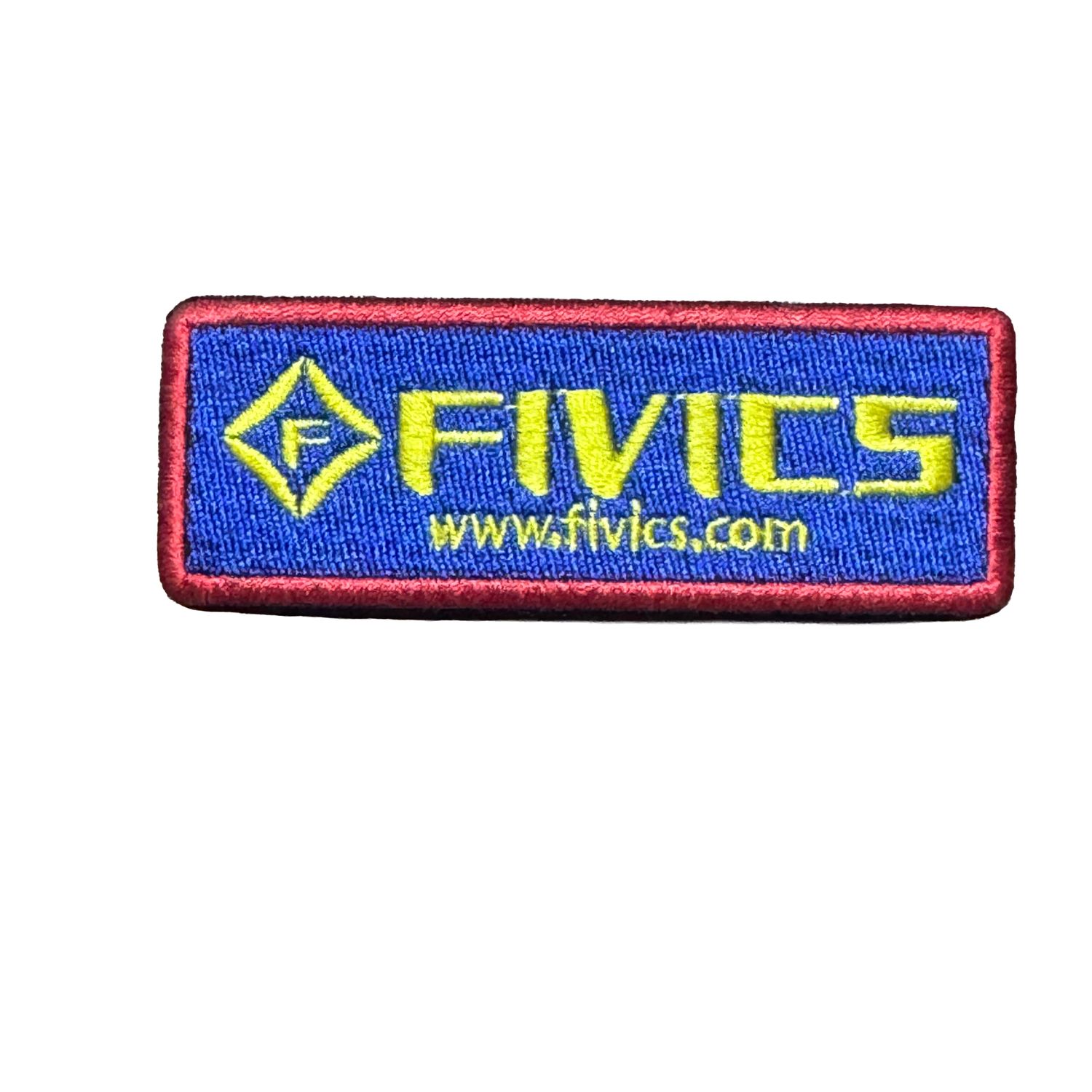 Fivics Gold, Blue and Red Patch