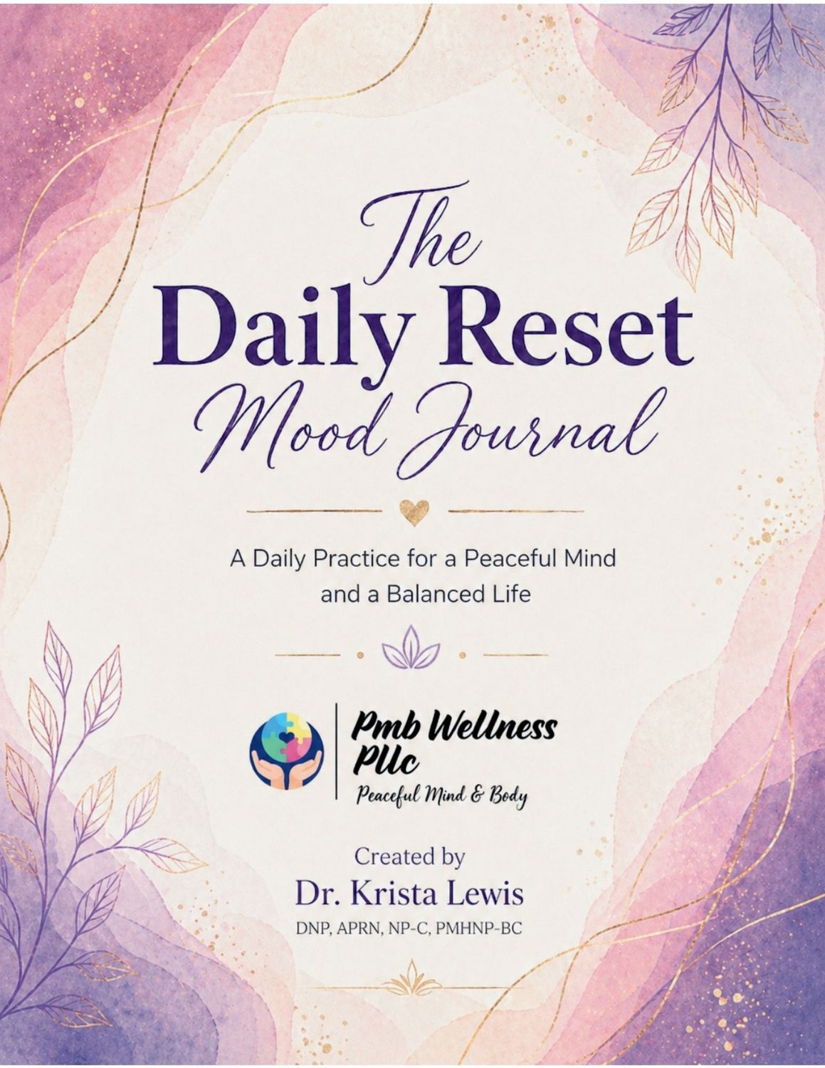 PMB Wellness Daily Reset Mood Journal