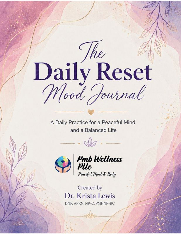 PMB Wellness Daily Reset Mood Journal
