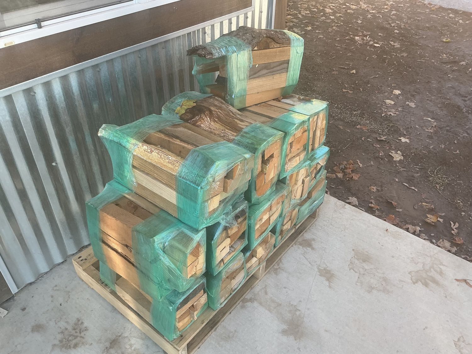 Fire wood bundle