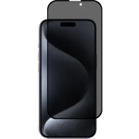 iPhone 16/15 /15 Pro - Spectrum Privacy Glass Screen Protector*