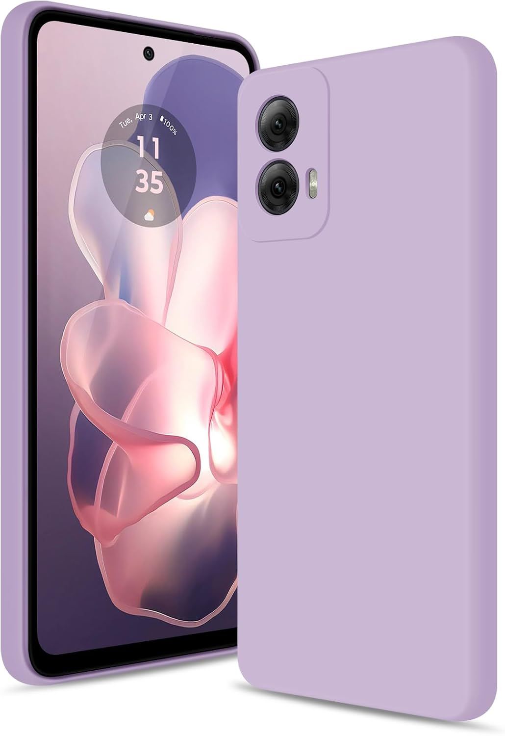 Moto G (2024) - Silicone Purple Case