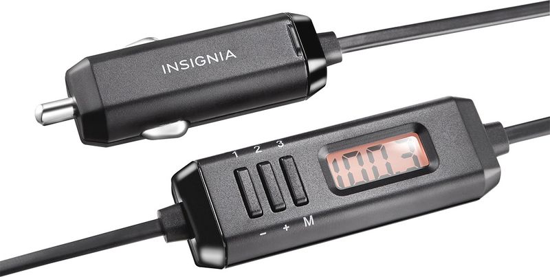 Insignia FM Radio Transmitter for Apple Devices w/ Lightning Connector NS-MA5FMT