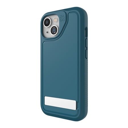 ZAGG Everest Snap iPhone 15 Case with Kickstand for Phone - Drop Protection (20ft/6m) Triple-Layer Textured Cell Phone Case for iPhone 15 No-Slip Design MagSafe Phone Case