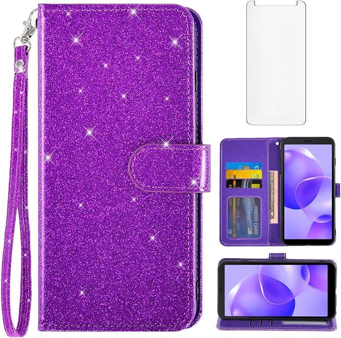 TCL 502 - Silicone Purple Case*