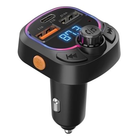 HyperGear IntelliCast Road FM Transmitter and Car Charger Black 15857 15857