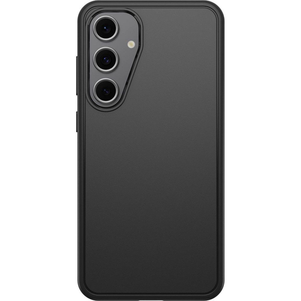OtterBox Samsung Galaxy S24 FE Symmetry Series Case - Black: Solid Plastic Cover