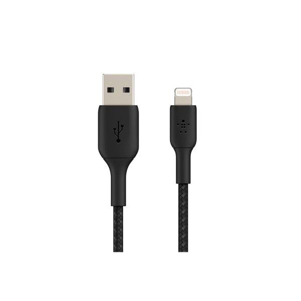 Belkin CAA002BT2MBK BOOST CHARGE 6.6 ft. Apple Lightning to USB-A ChargeSync Cable - Black