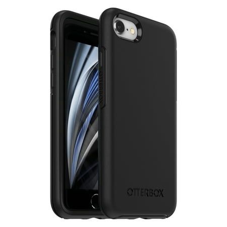 OtterBox Symmetry Series Case for Apple iPhone SE (3rd Gen-2022 and 2nd Gen-2020) iPhone 8 and iPhone 7 - Black