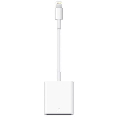Apple - Lightning to SD Card Camera Reader - White
