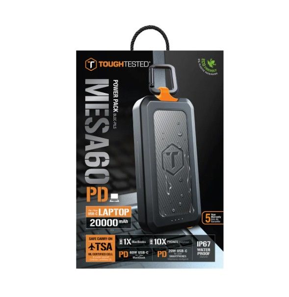 ToughTested 20,000mAh PowerBank