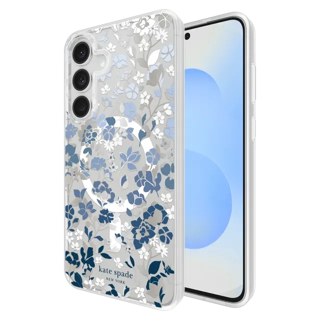 Galaxy S25 FE - Kate Spade Flowerbed Blue Case