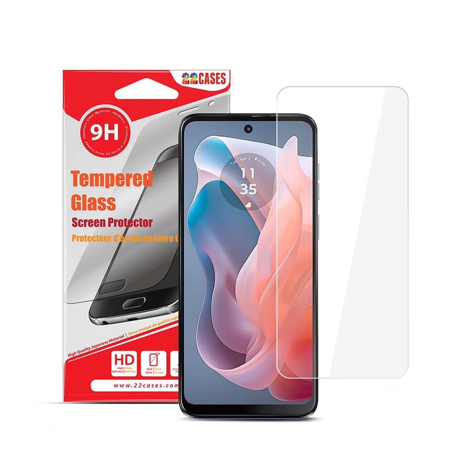 22 Cases Tempered Glass Screen Protector For Moto G Play 2024/Moto G 5g 2024