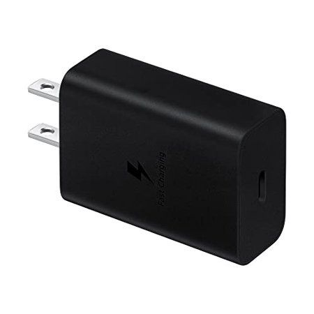 Samsung 15W Wall Charger Type C Only (Cable Included) International Model - Black