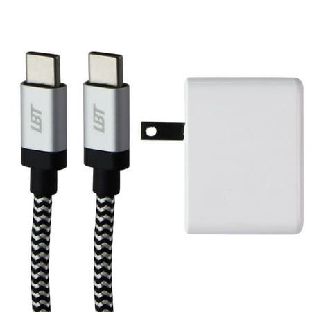 LBT (20-Watt) Ultra Fast PD Wall Charger &amp; 5-Ft USB-C to USB-C Cable