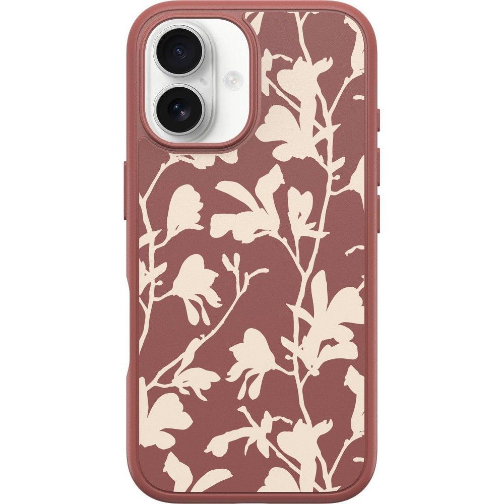 OtterBox iPhone 16 Symmetry Series for MagSafe Case - Autumn Rust: Solid Plastic Phone Cover