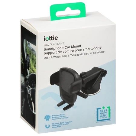 iOttie Easy One Touch 5 Dashboard &amp; Windshield Car Mount Phone Holder Desk Stand for iPhone Samsung Moto Huawei Nokia LG Smartphones