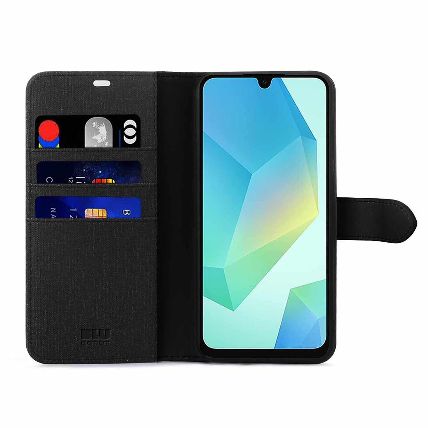 Galaxy A17/A16 - Blu Element Folio 2 In 1 Black Case