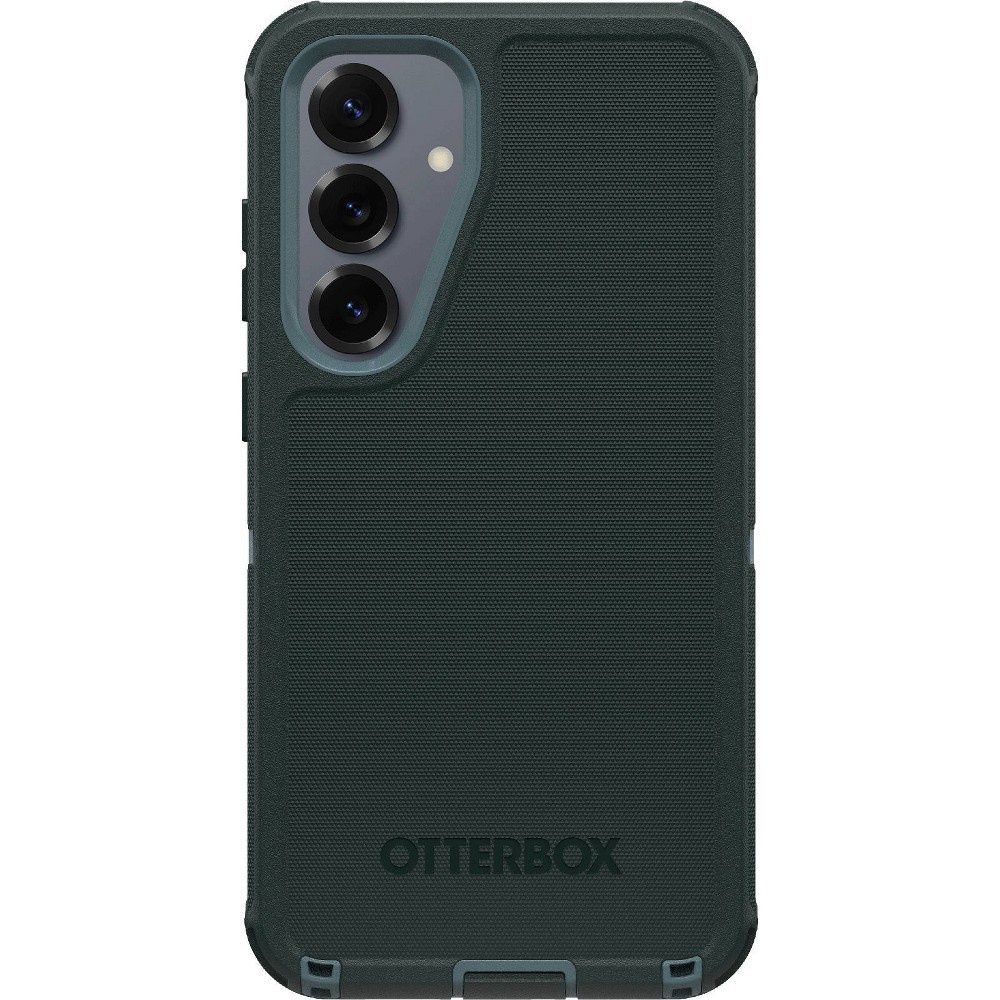 OtterBox Samsung Galaxy S25+/S24+ Defender Series Pro Case - Sagebrush Green: Plastic, Solid, Bump-Resistant