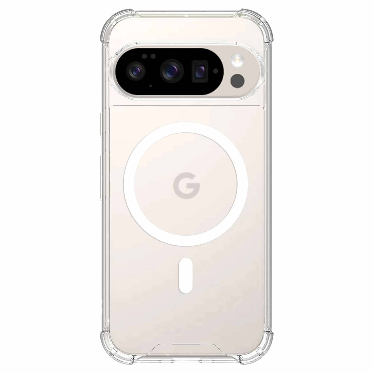 Blu Element Dropzone Rugged W/Magnets Clear For Google Pixel 10/10 Pro