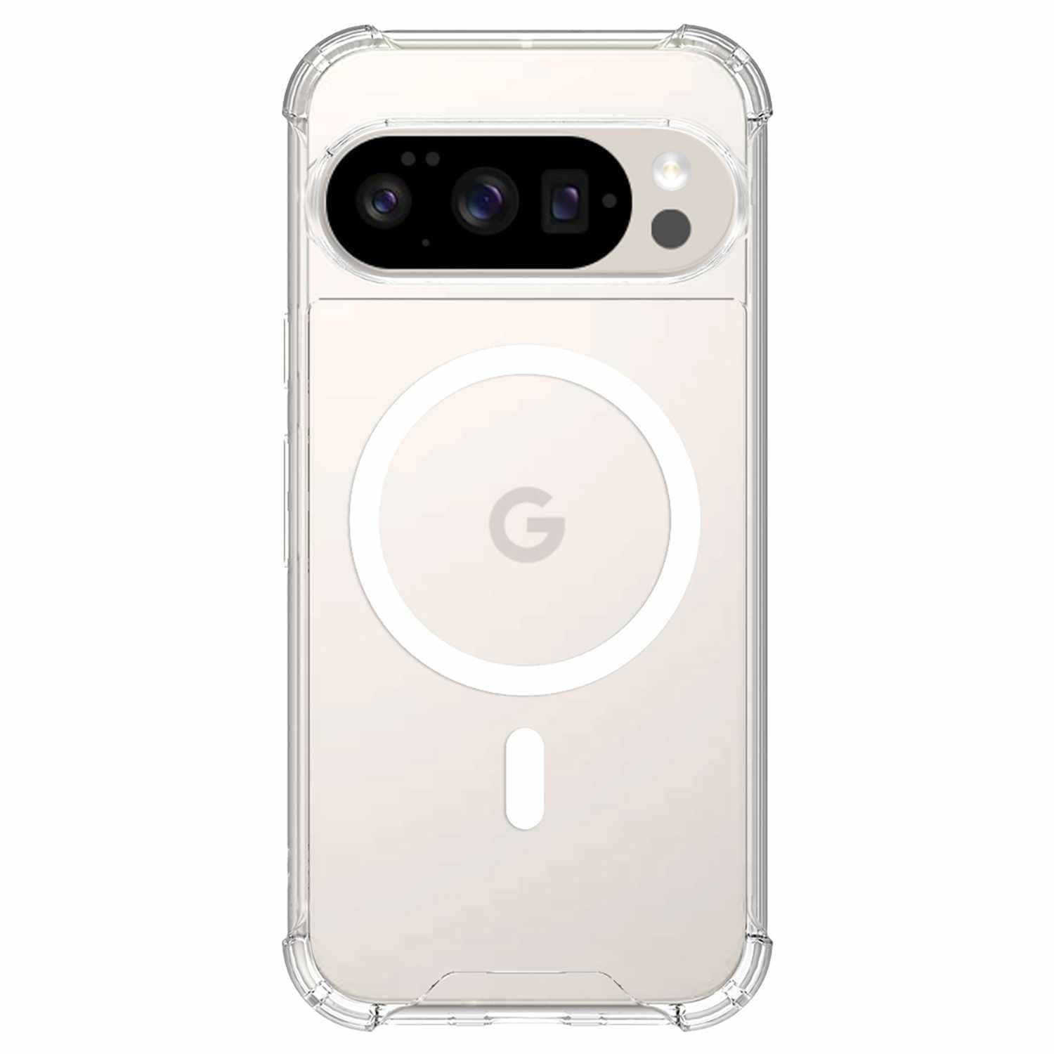 Google Pixel 11/11Pro  10/10 Pro 9/9Pro  - Blu Element Dropzone Rugged Clear Case