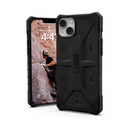UAG Designed for iPhone 14 Plus Case Black 6.7 Pathfinder Slim Lightweight Shockproof Dropproof Rugged Protective Cover Compatible with Wireless Charging by URBAN ARMOR GEAR
