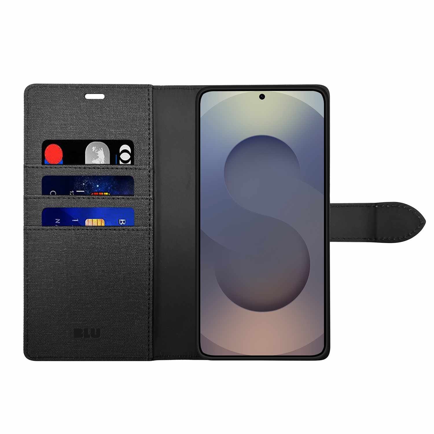 Blu Element Folio 2-In-1 Case Black For Samsung Galaxy S26 Ultra