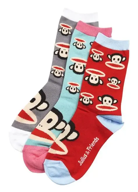 Paul Frank Socks - 3 Pk