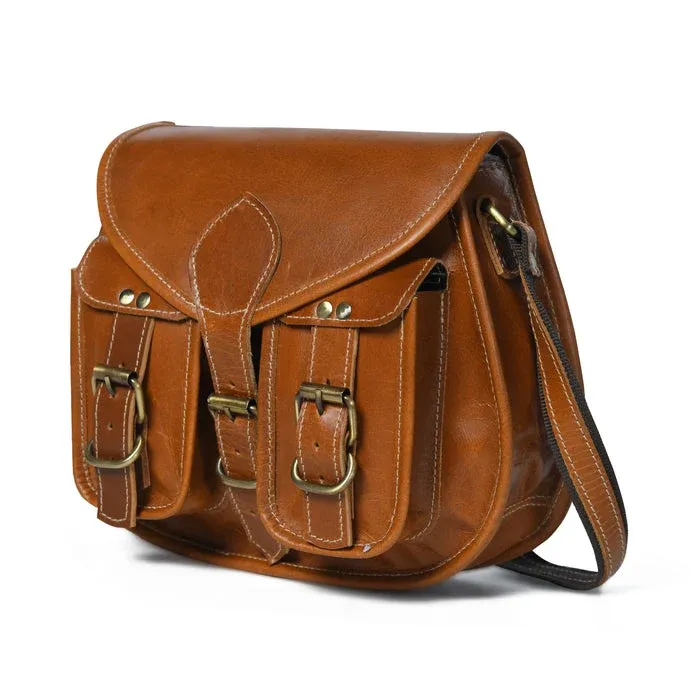 Double-sided Leather Change Purse