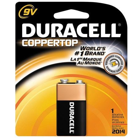 Duracell 9V Alkaline Battery 1 count