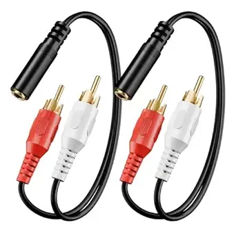TechCraft RCA to 3.5mm - 8"