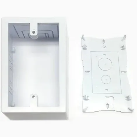 Single Gang Recessed Raceway Junction Box