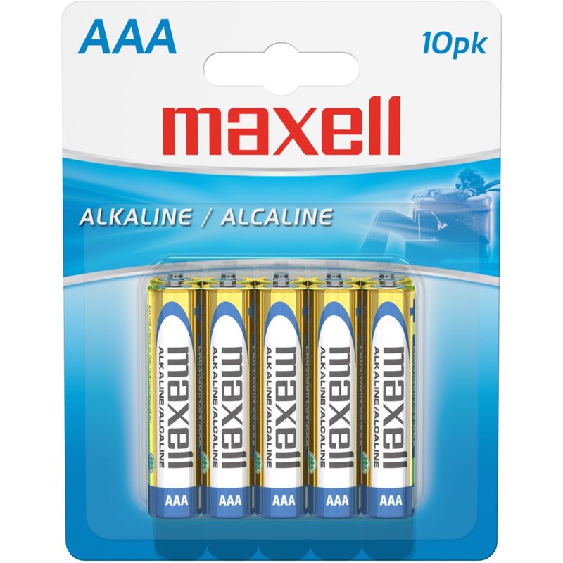 Maxell® 723810 - Lr0310bp Alkaline (aaa; 10 Pk; Carded)