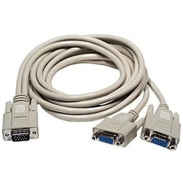 TechCraft VGA/SVGA Splitter Cable - 8"*