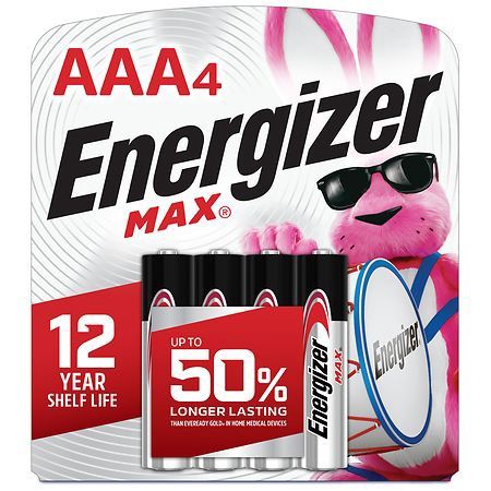 Energizer Max AAA Batteries - 4pk Alkaline Battery
